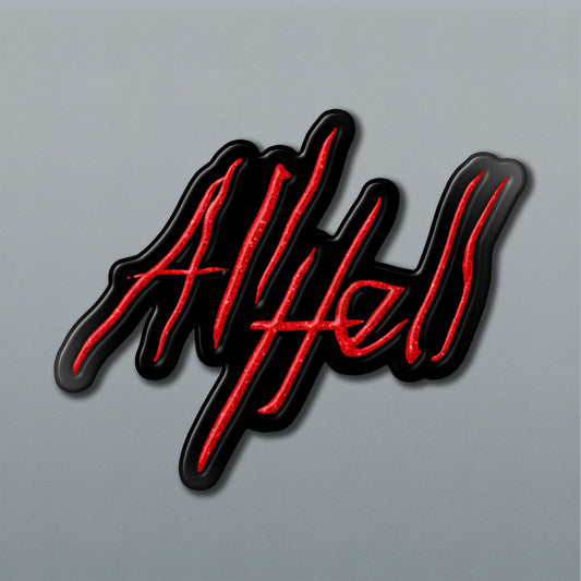 All Hell | Enamel Badge